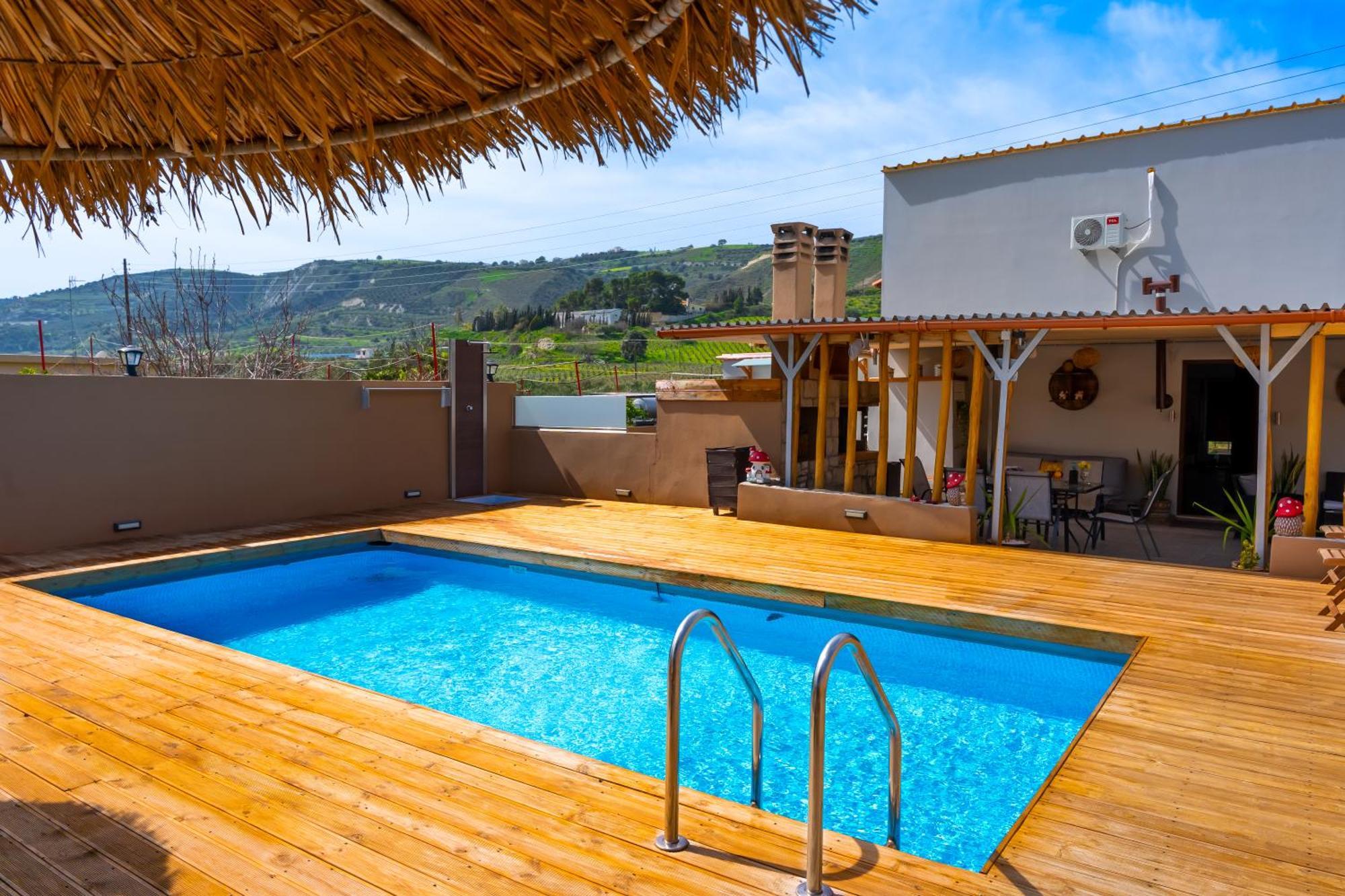 הרקליון Countryhouse Villa With Pool & Private Parking מראה חיצוני תמונה