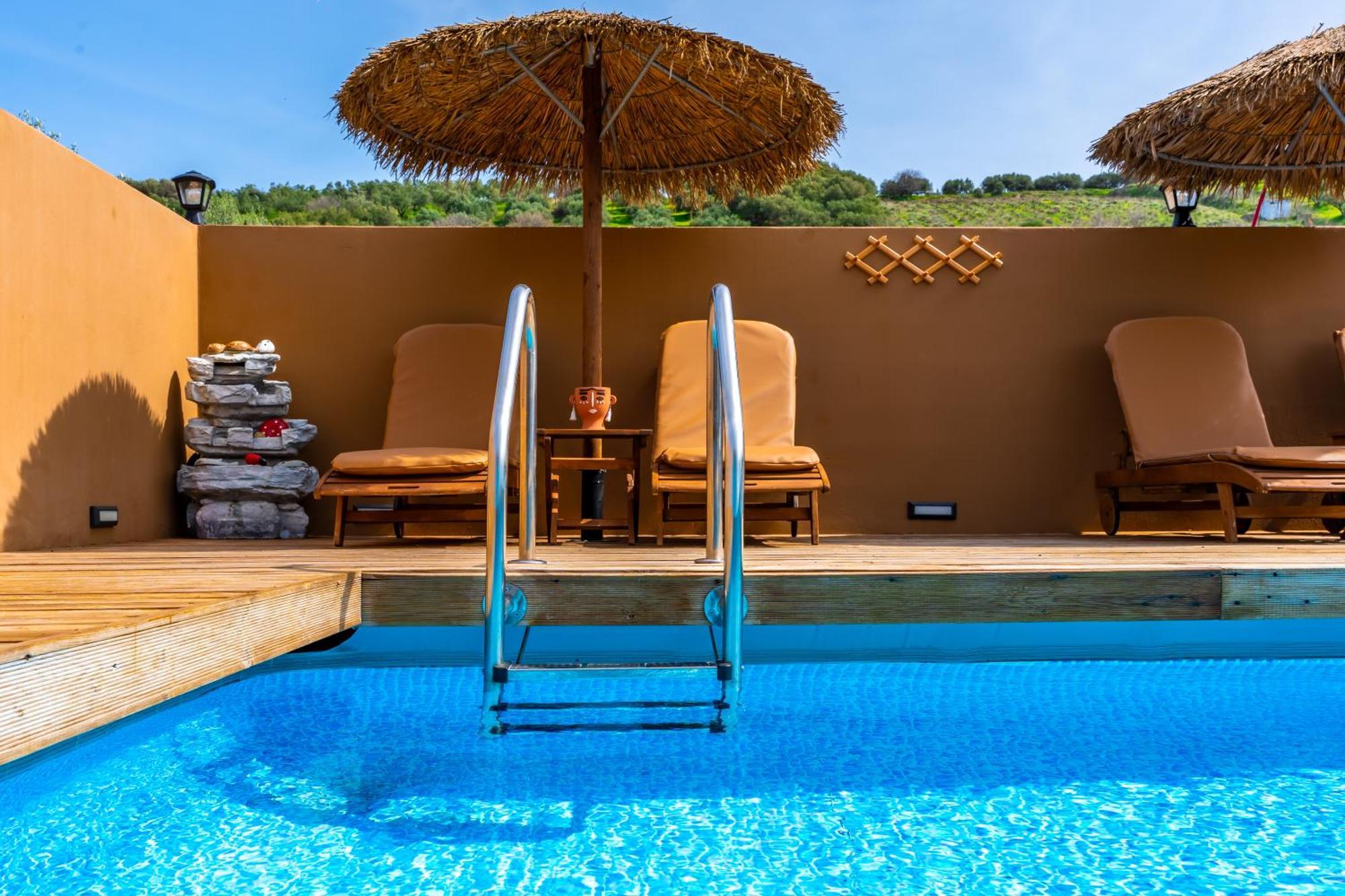 הרקליון Countryhouse Villa With Pool & Private Parking מראה חיצוני תמונה