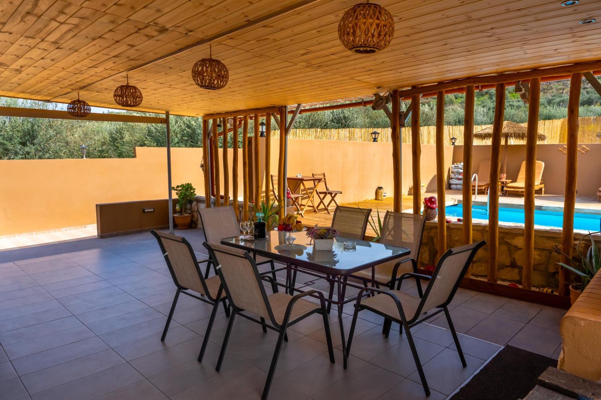 הרקליון Countryhouse Villa With Pool & Private Parking מראה חיצוני תמונה