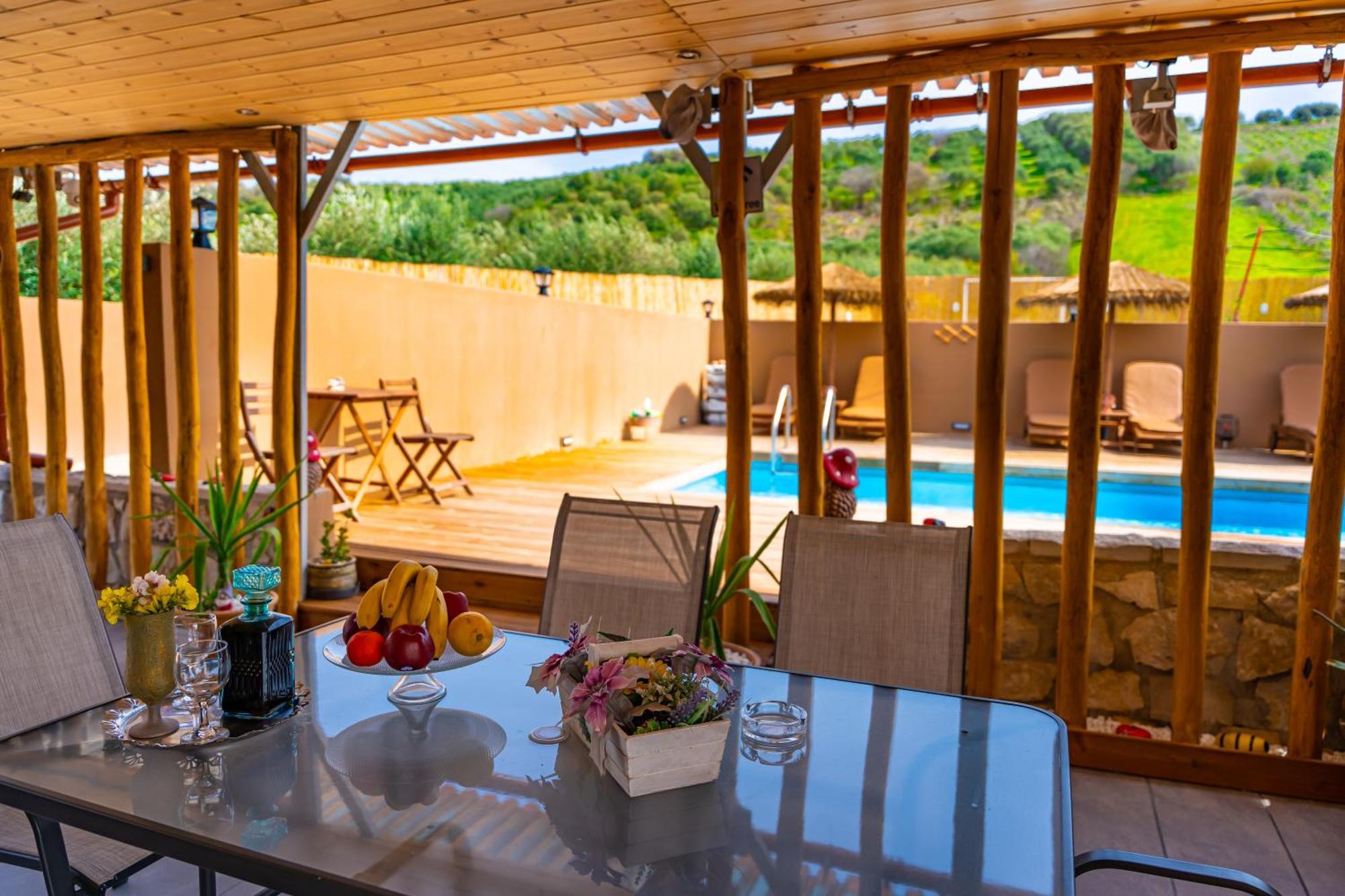 הרקליון Countryhouse Villa With Pool & Private Parking מראה חיצוני תמונה