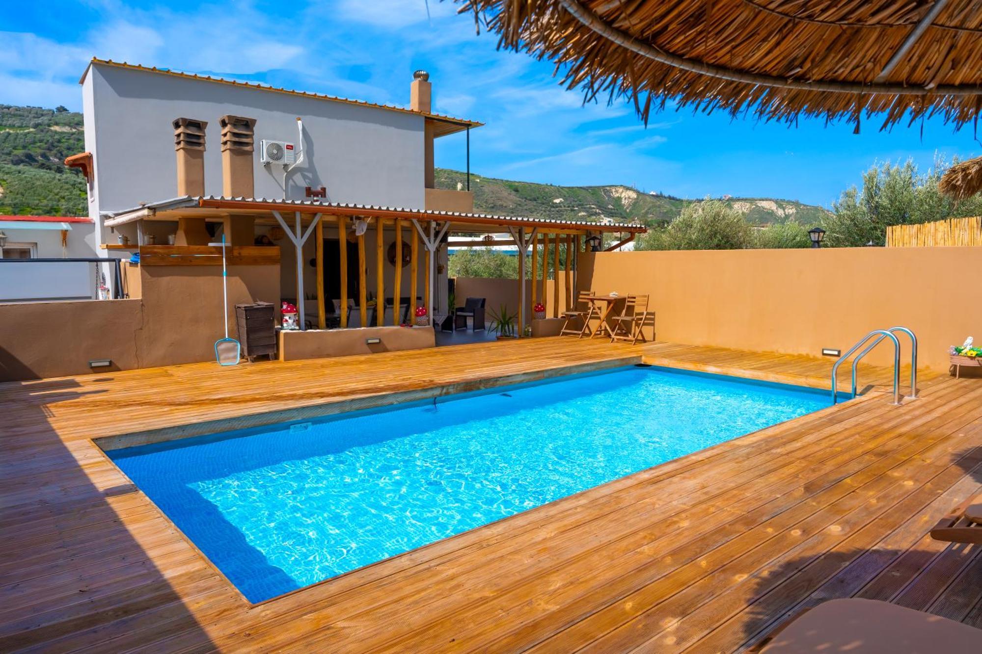 הרקליון Countryhouse Villa With Pool & Private Parking מראה חיצוני תמונה